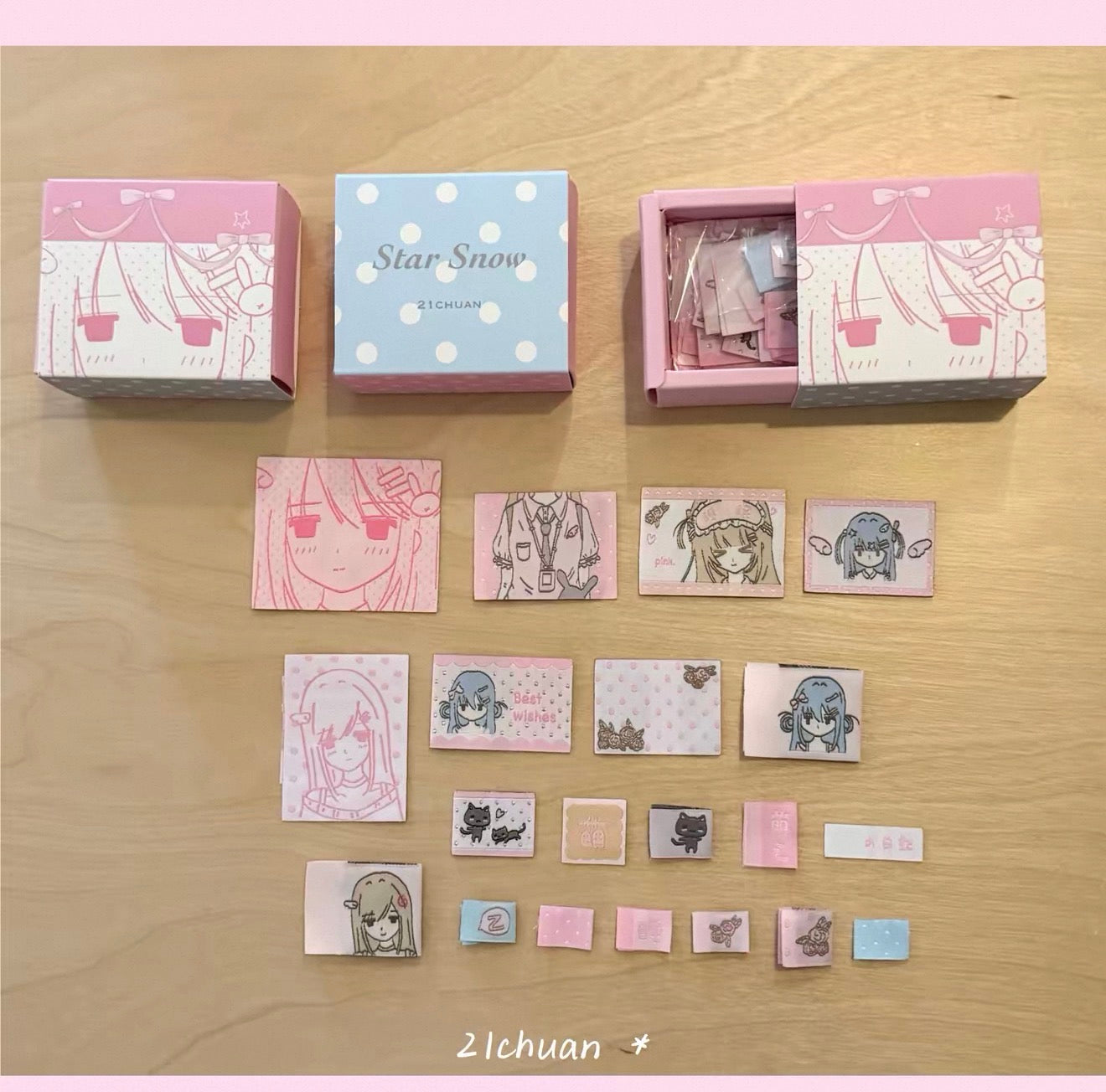 {21chuan} vol.5 star snow cloth tag set
