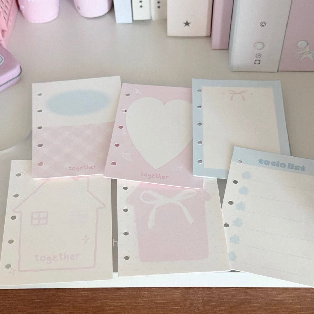 {ribbon shop} little houselet m5 binder refill paper