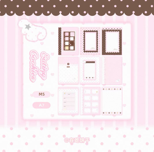 {eating cookies} a7/m5 pink chocolate refill sets
