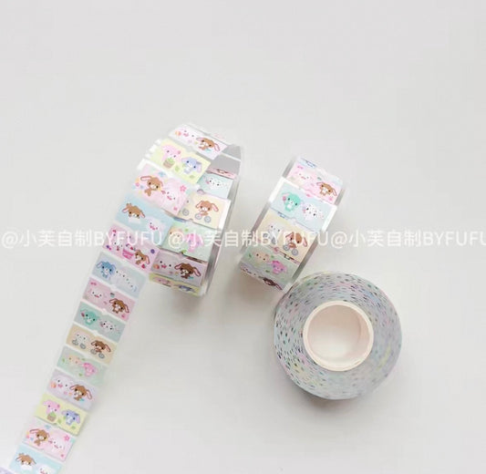 {byfufu} sugarbunnies sticker roll
