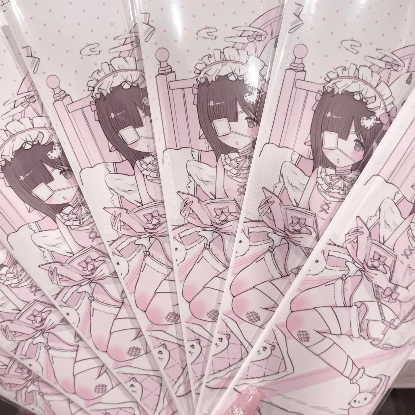 {curl cat} lamb bedroom long sticker