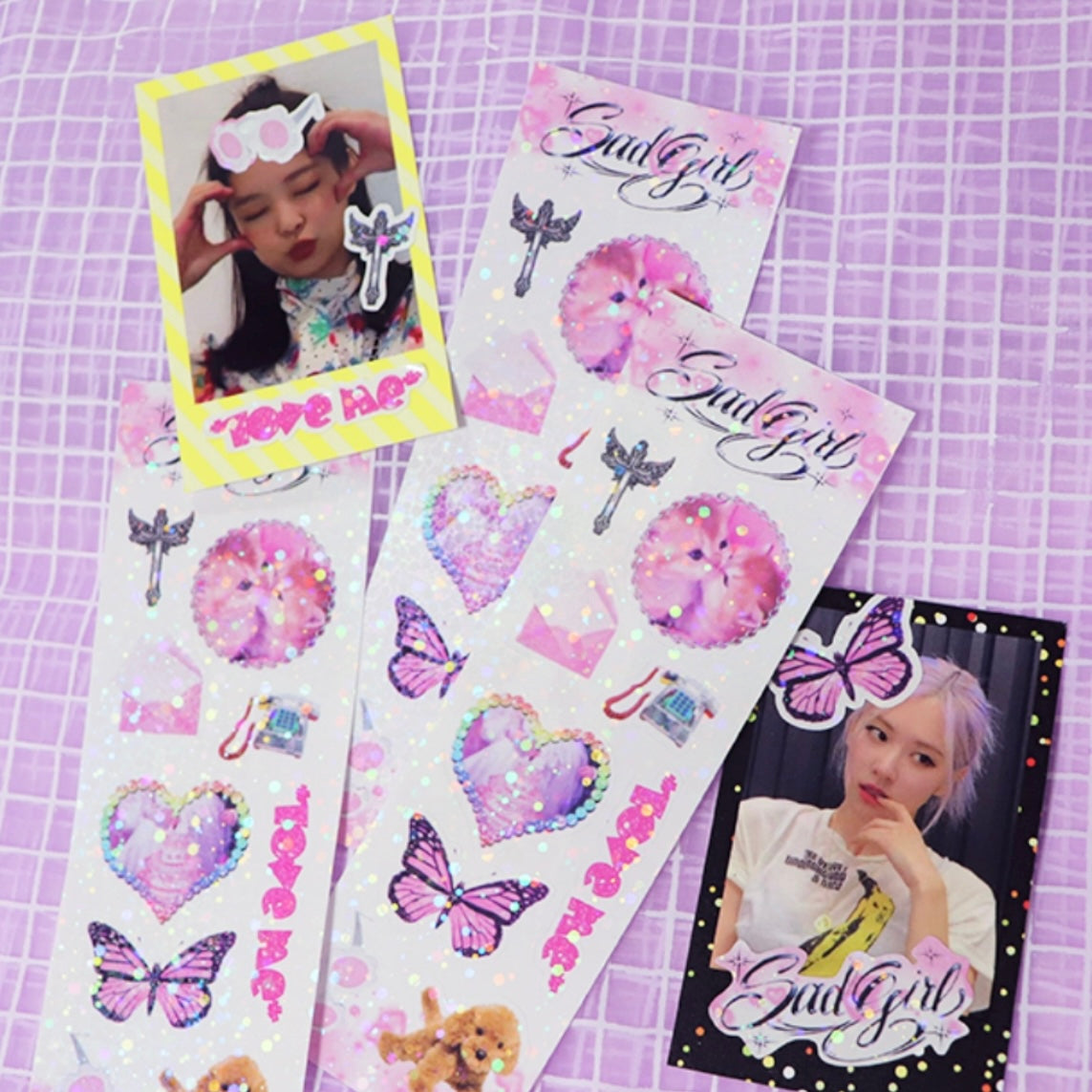 {seobbol} pink lovely seal