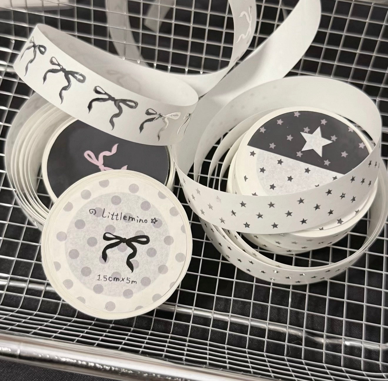 {littlemino} silver plated making tape