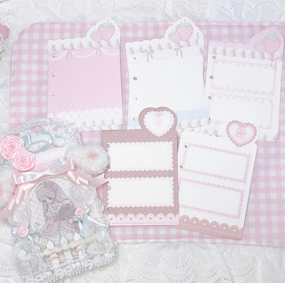 {DearDoris} m5 special polkadot binder refill set