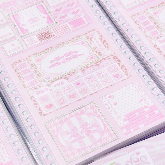 {pearly button} 2000s gyaru frame