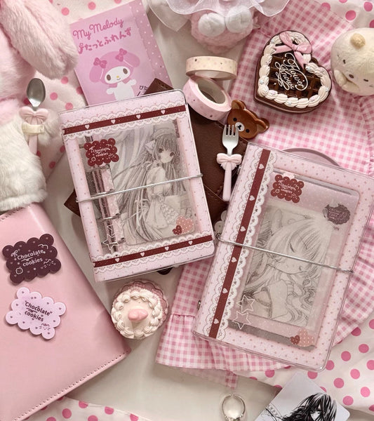 {eating cookies} a7/m5 cream cake glitter binder