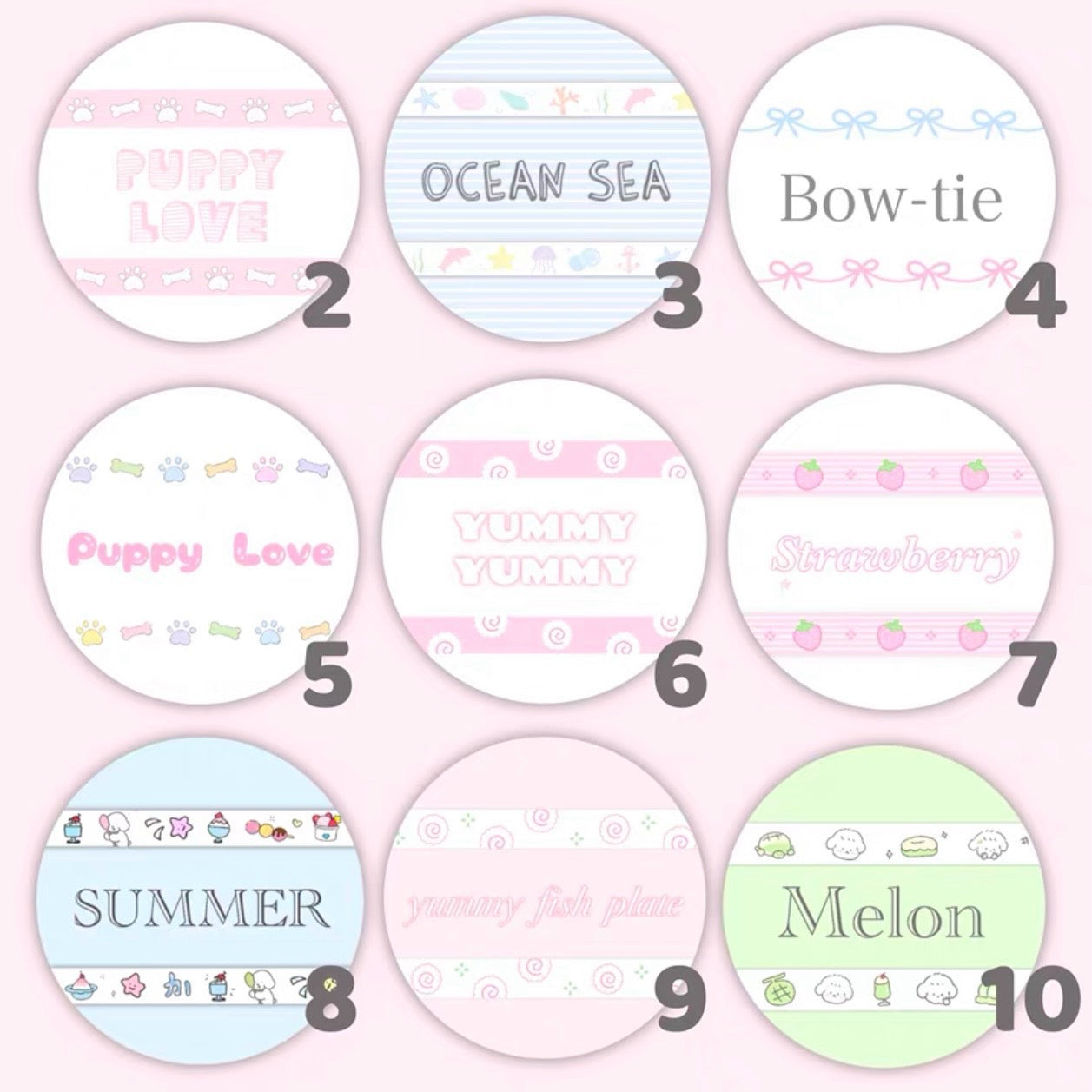 {heart bunny} masking tape