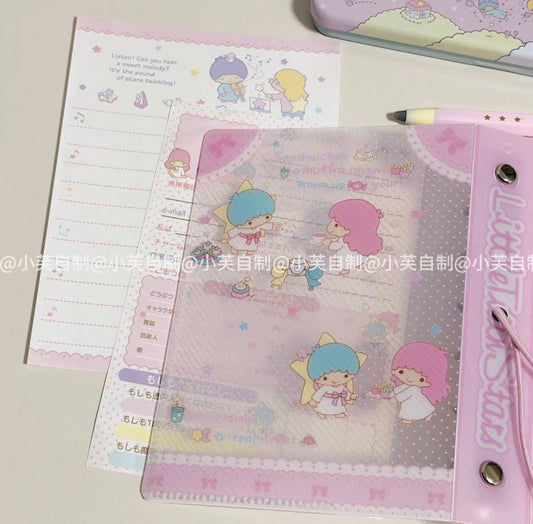 {byfufu} retro little twin stars m5 binder