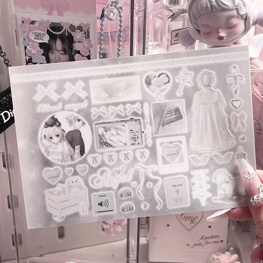 {c-艺术家} white mood angel