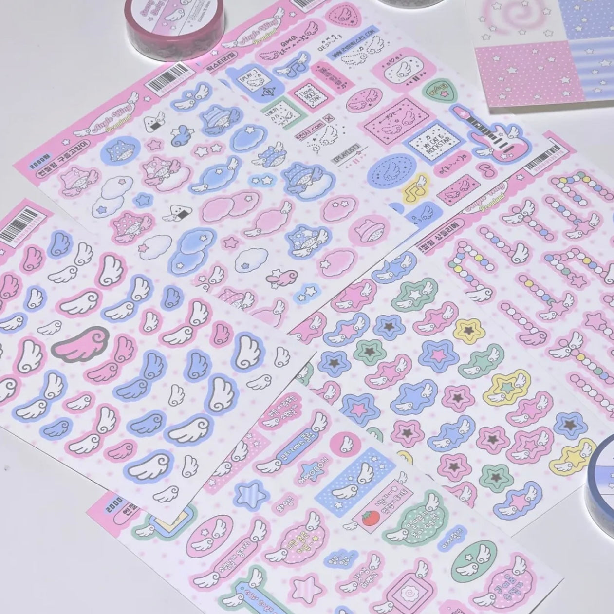 {hipromland} angel wing sticker