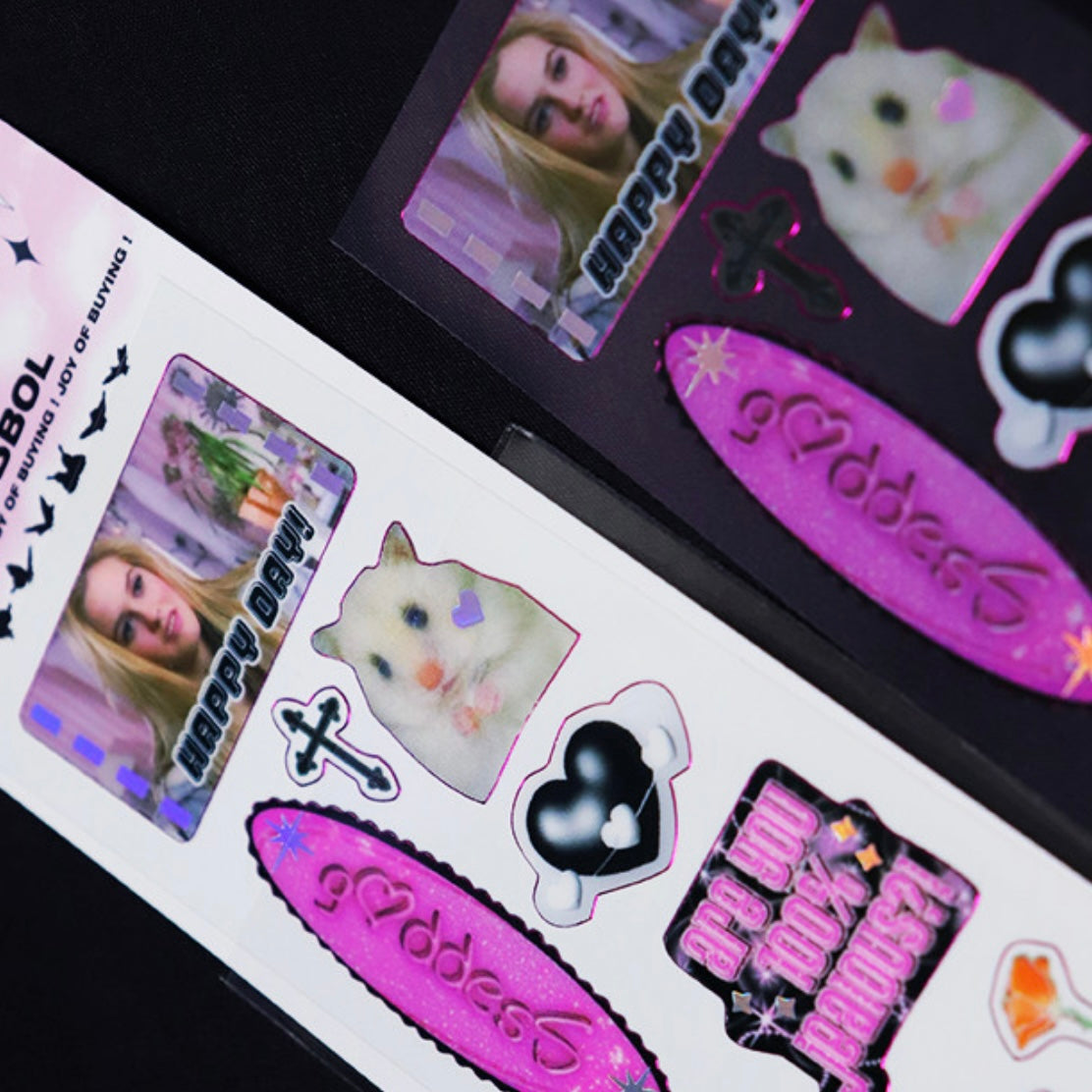 {seobbol} pink foil