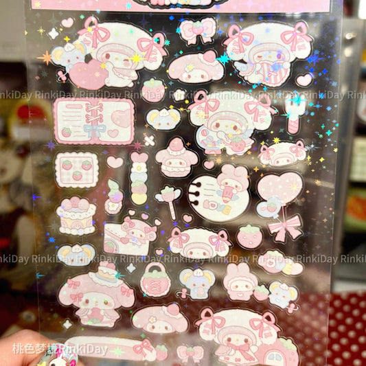 {rinki day} glitter strawberry my melody