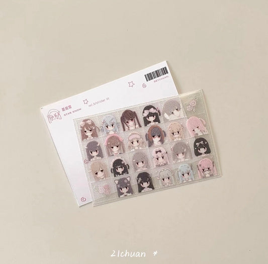 {21chuan} vol.1 star snow small id photos