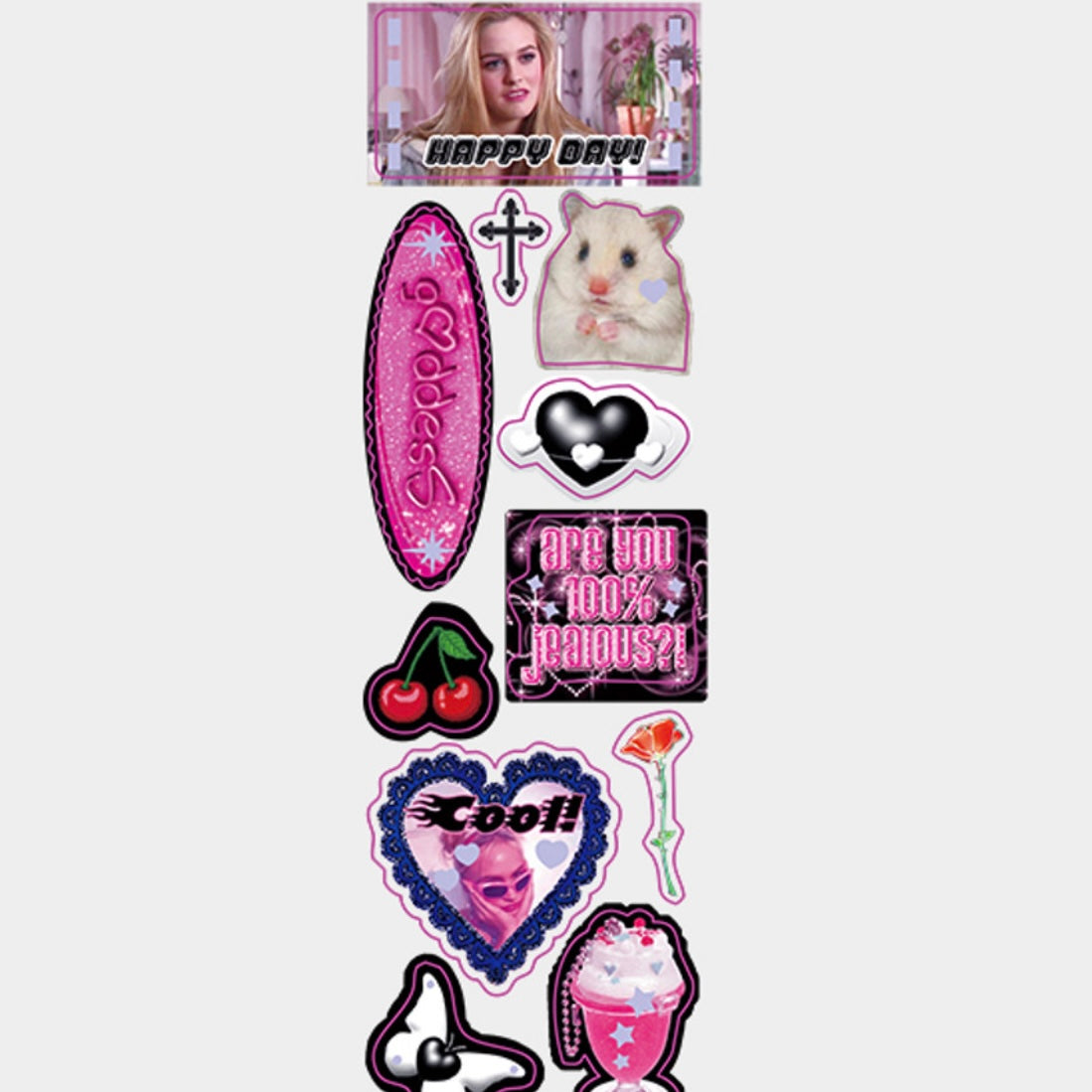 {seobbol} pink foil