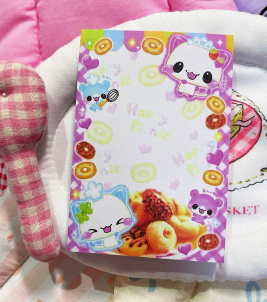 {fei dao} vintage q-lia donuts 100p memo