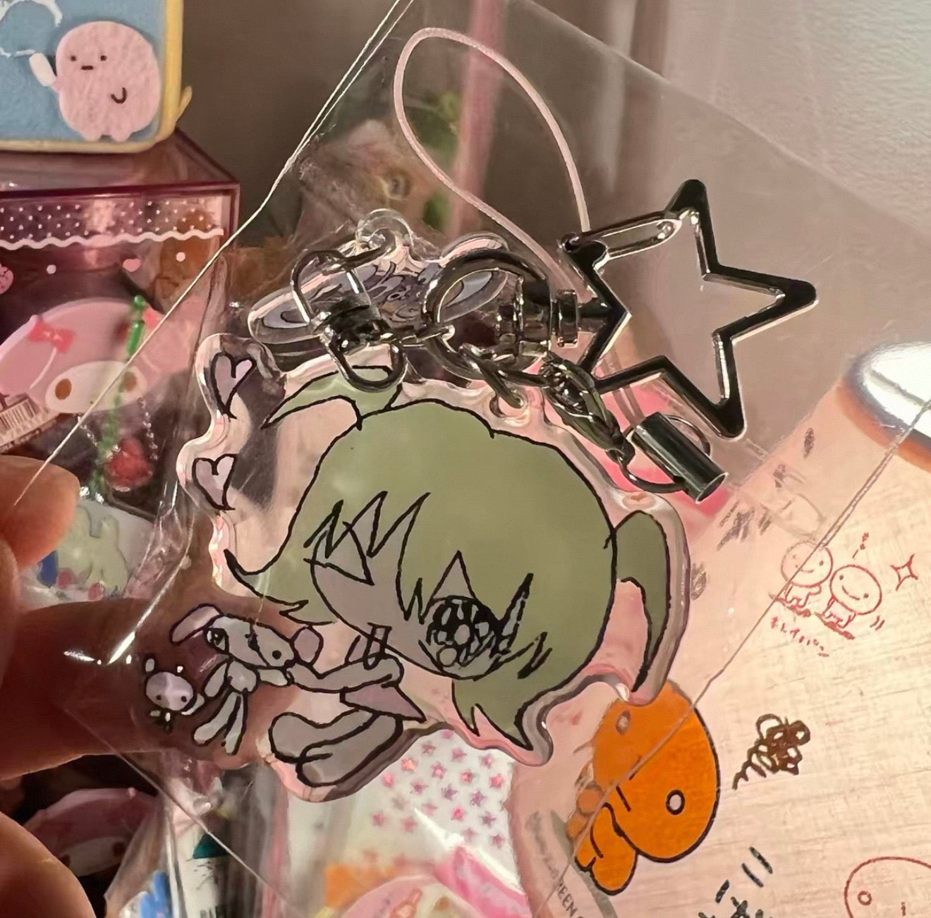 {YAO x TuizhAaaa} spiral room keychain