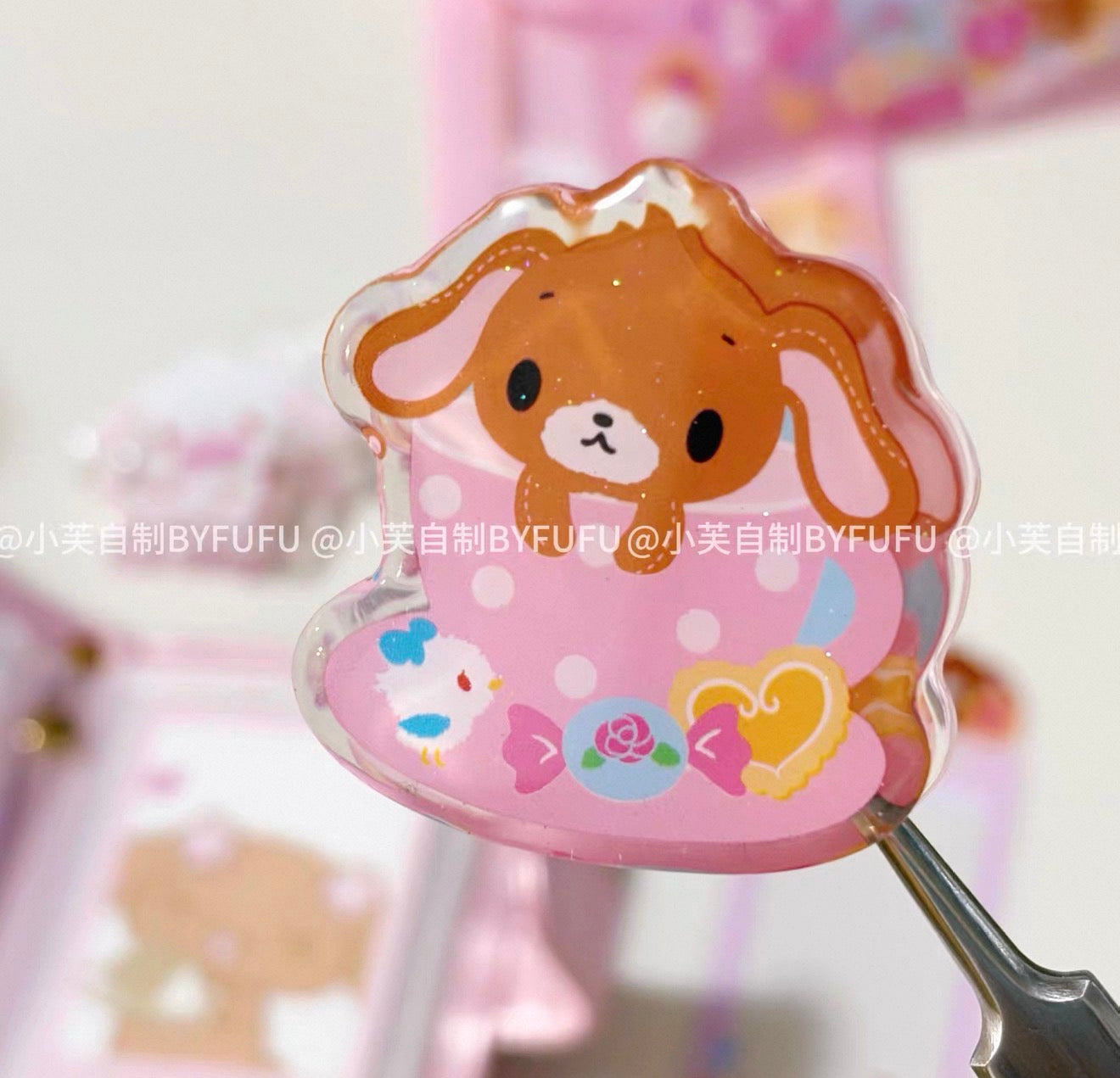 {byfufu} sweet sugarbunnies acrylic clip