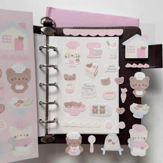 {creampark} kitten dessert sticker