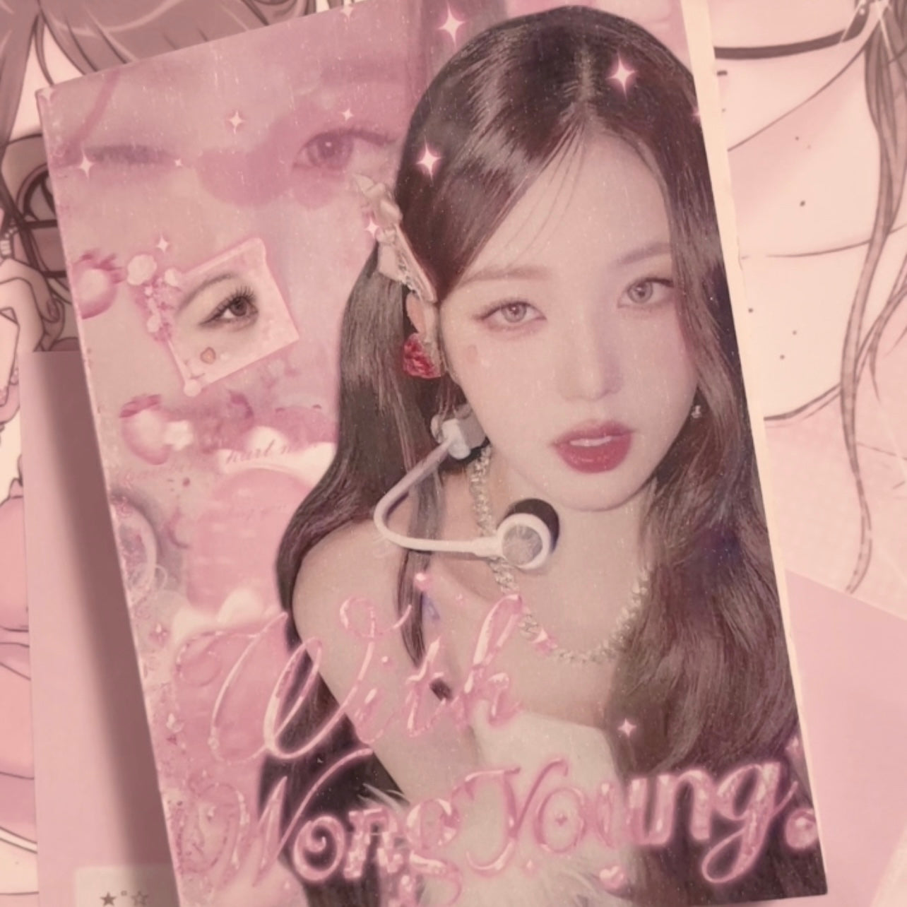 {c-艺术家} 40 page wonyoung sticker book