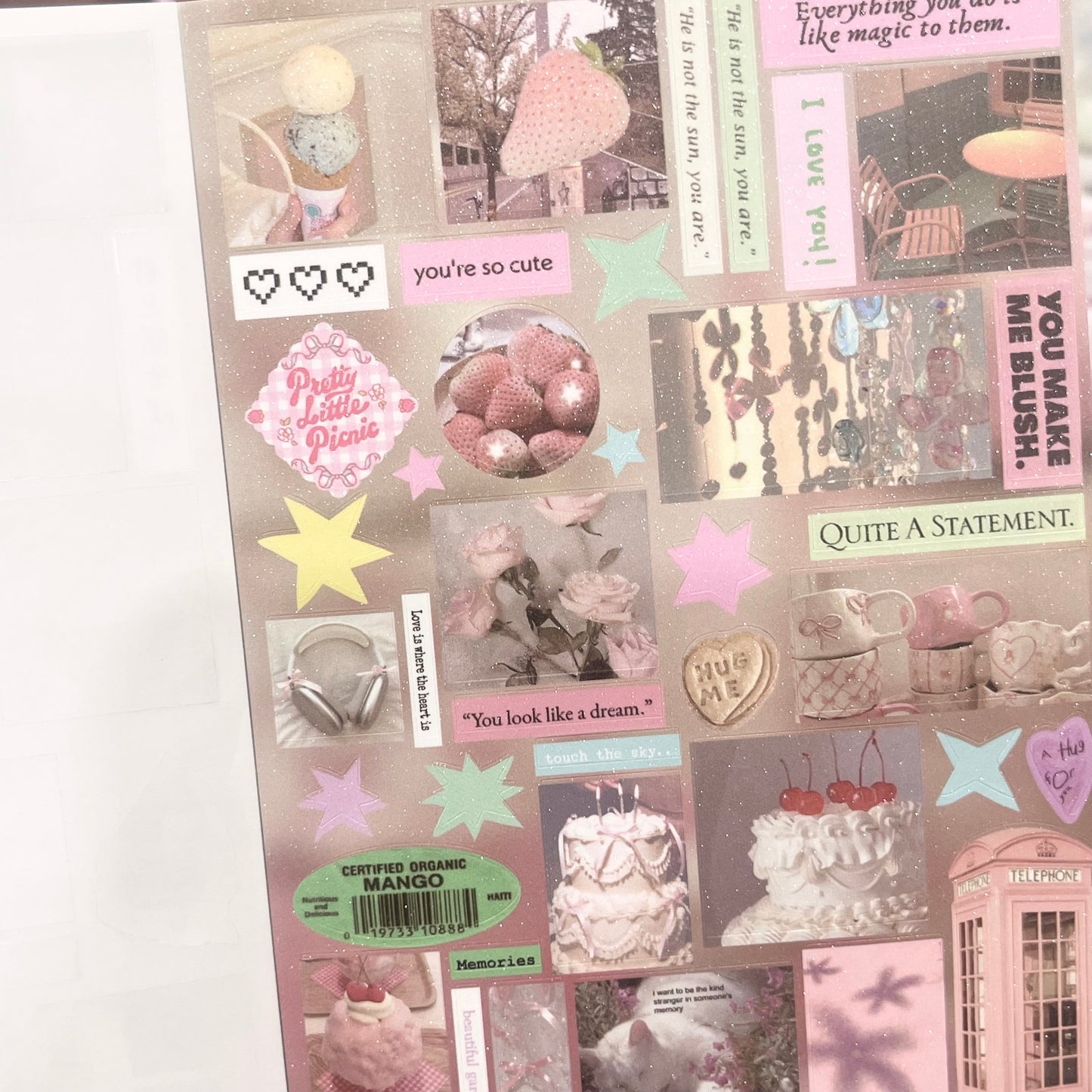 {c-艺术家} 30 page snowfall sticker book