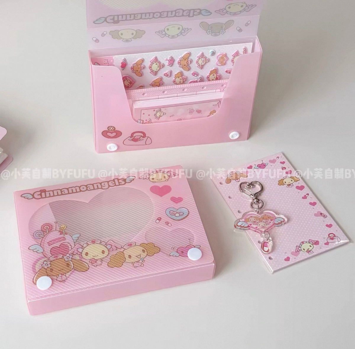 {byfufu} cinnamoroll angels pocket storage file