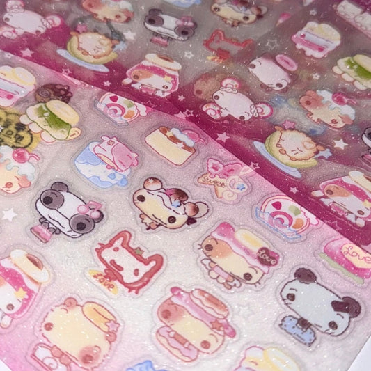 {happy nyang day} soft and sweet friends