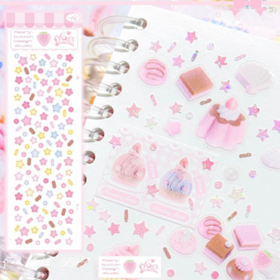 {pearly button} sweet sprinkles