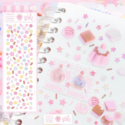 {pearly button} sweet sprinkles