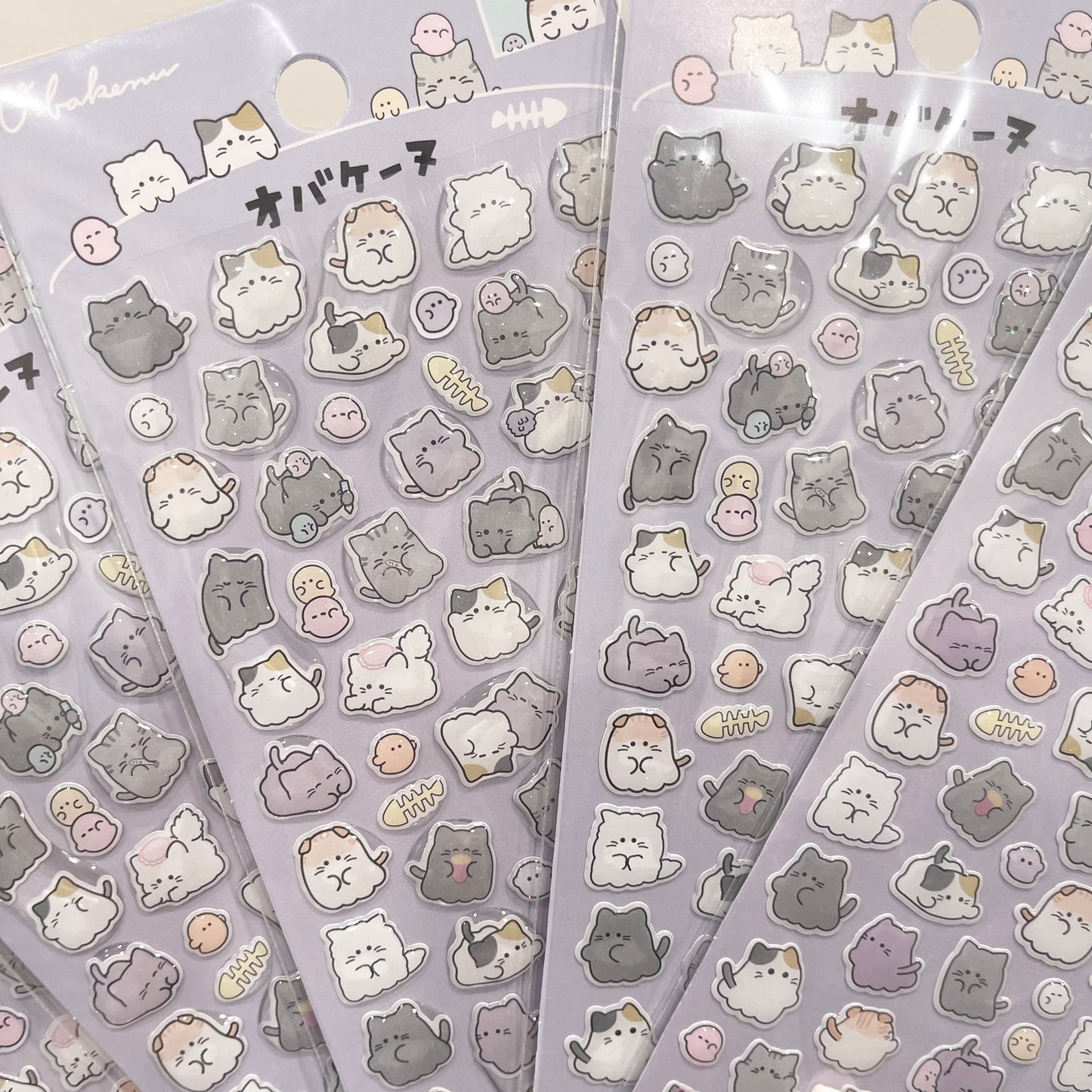 {crux} obakenu crystal sticker
