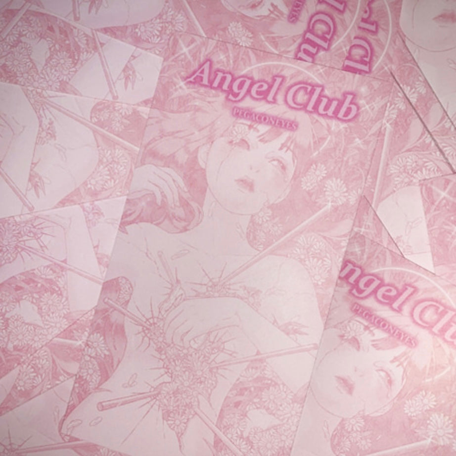 {pegacon eyes} 12pc angel sticker set