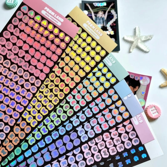 {hipromland} baby bubble letters