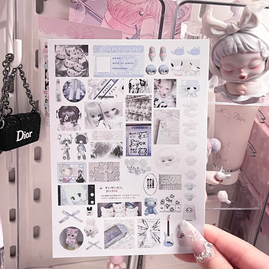 {c-艺术家} baby blue mix