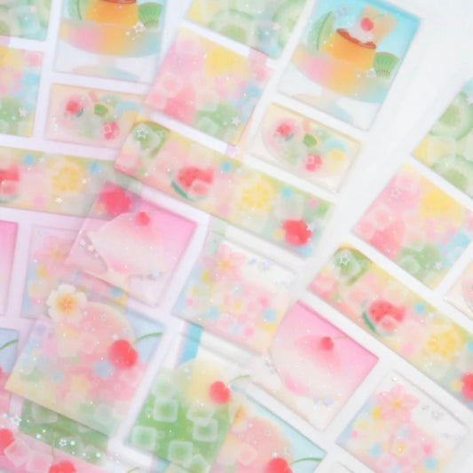 {pearly button} cool pop epoxy