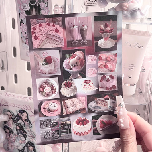 {c-艺术家} strawberry cake