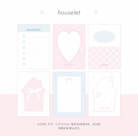 {ribbon shop} little houselet m5 binder refill paper