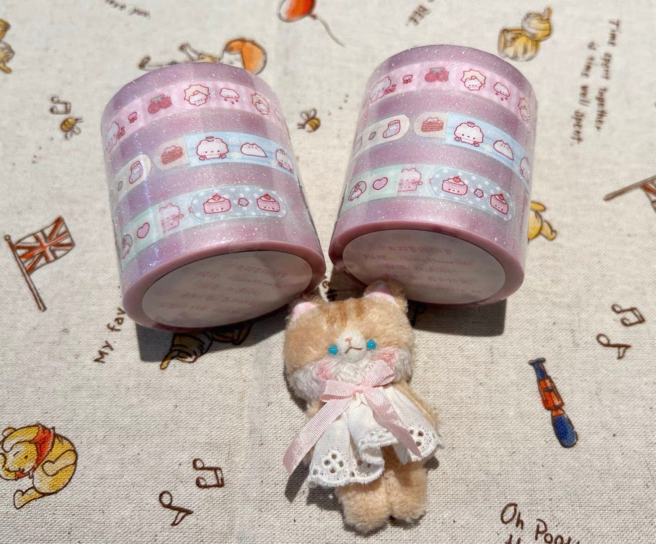 {potatobb} small rabbit kiss cut tape