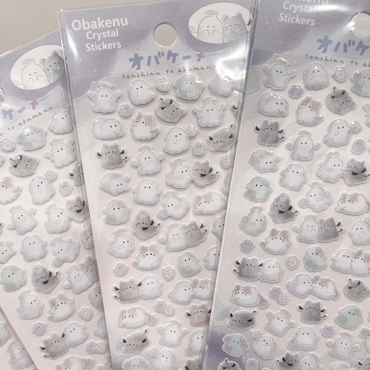 {crux} obakenu crystal sticker