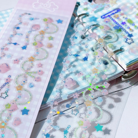 {cherish203} gel drop chain