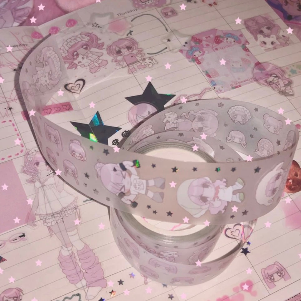 {pumpum} lonely girl META! minimi v1 diecut tape