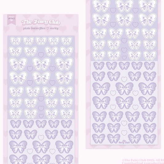 {thefairyclub} rarity butterflies