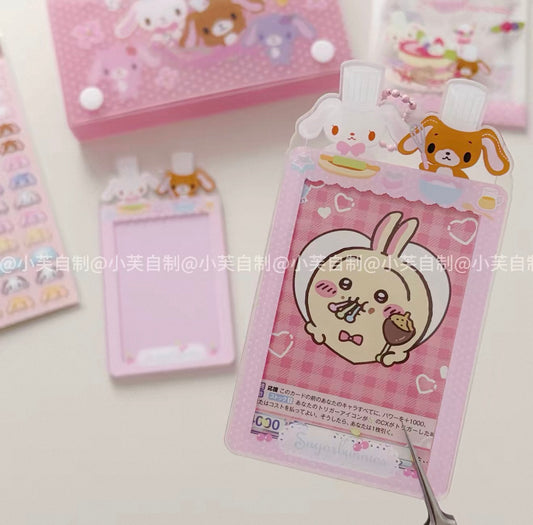 {byfufu} sugarbunnies baking acrylic card holder