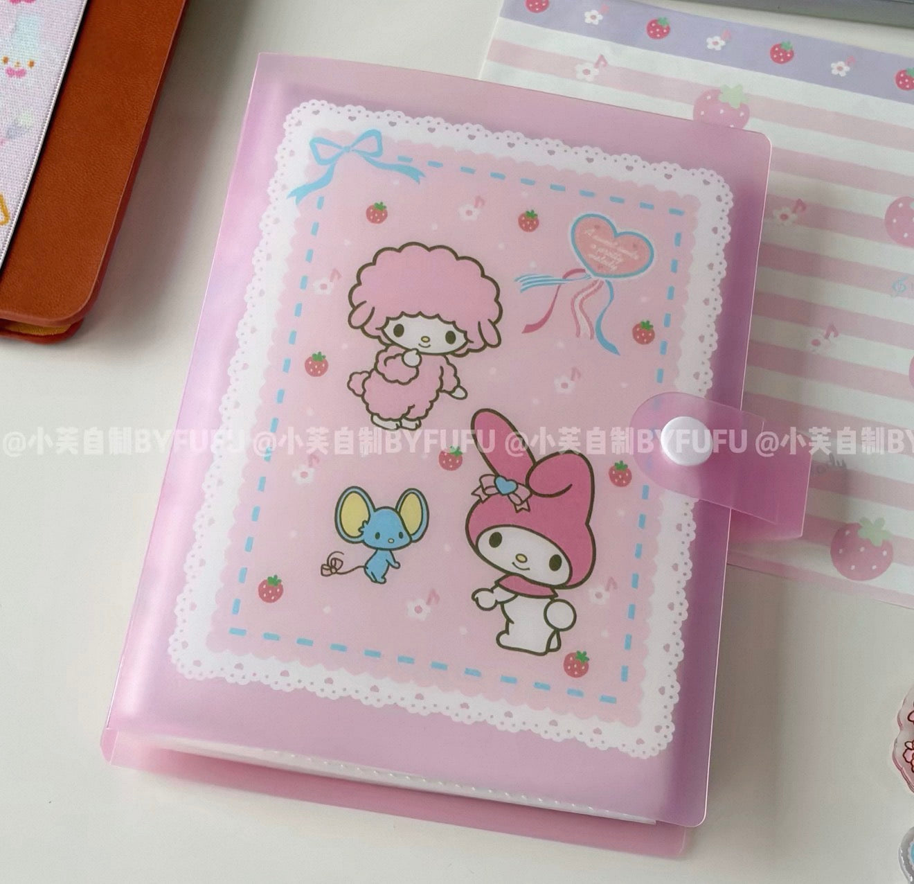 {byfufu} my melody and piano strawberry large file