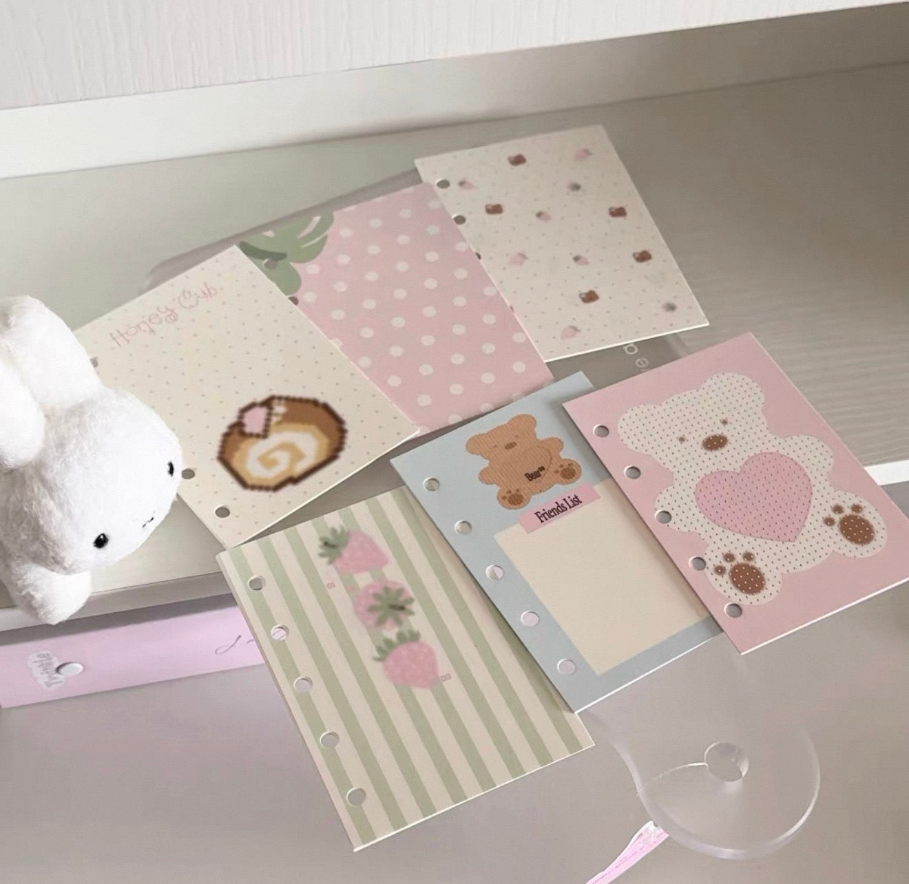 {ribbon shop} bear cakeee m5 refill set