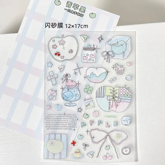 {a rabbits notebook} ice apple