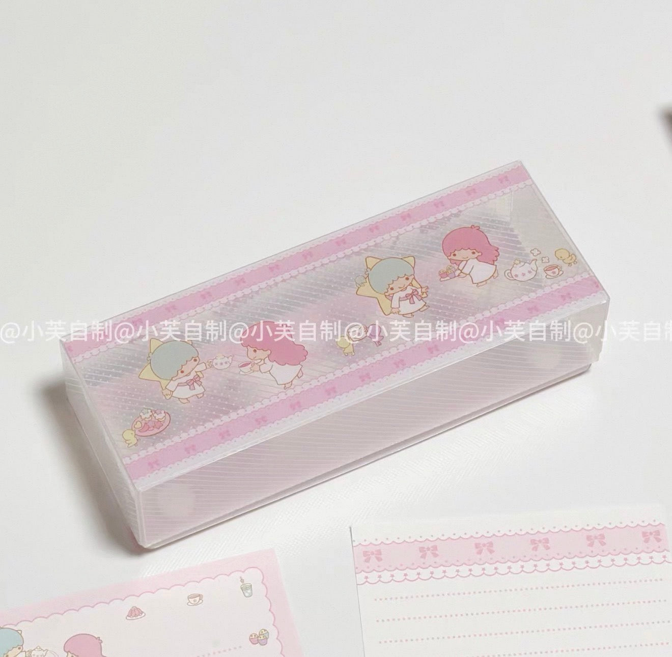 {byfufu} little twin stars cloud party pocket storage box