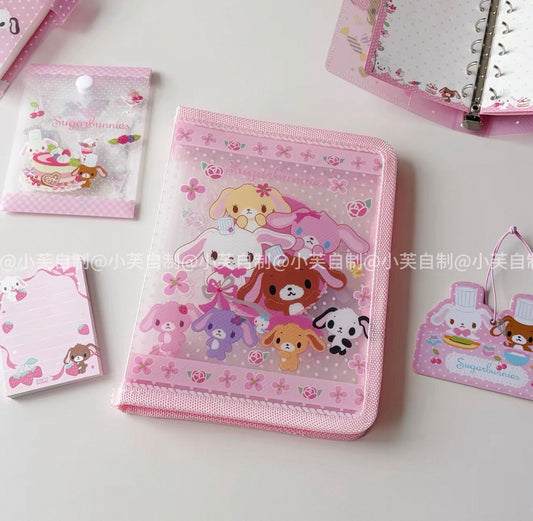 {byfufu} sugarbunnies rosy lace zipper file