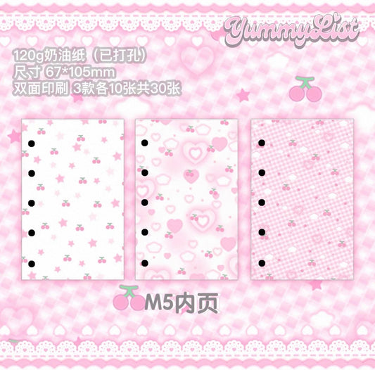 {yummylist} m5 cherry refill set