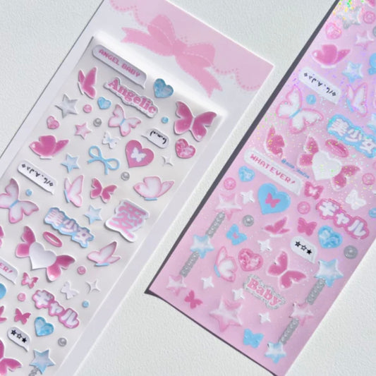 {mins studios} y2k butterfly