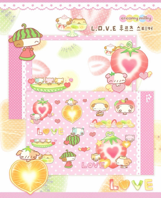 {creamy milky} l.o.v.e fruits
