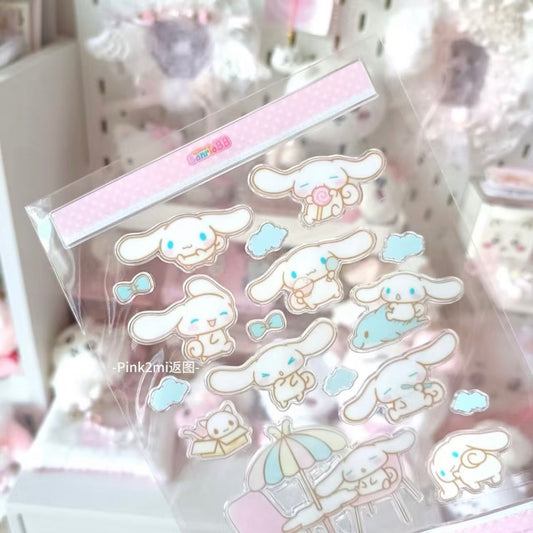 {pink2mi} blue cafe epoxy sticker
